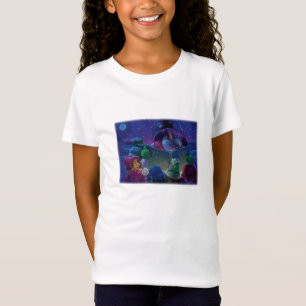 T-Shirt Snowman Wintertime Reading Art