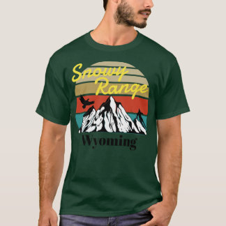 T-shirt SnowRange ski Wyoming 1