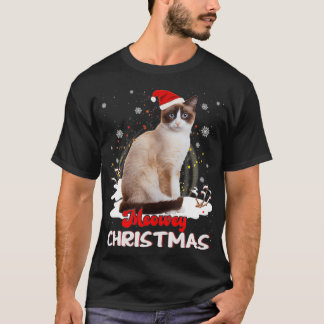 T-shirt Snowshoe Cat Owner Christmas