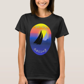 T-shirt So Cal Sailing Printed On Back