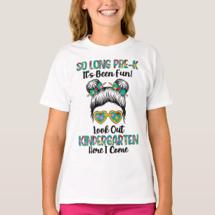 T-shirt So Long maternelle Bonjour maternelle Gardergarten