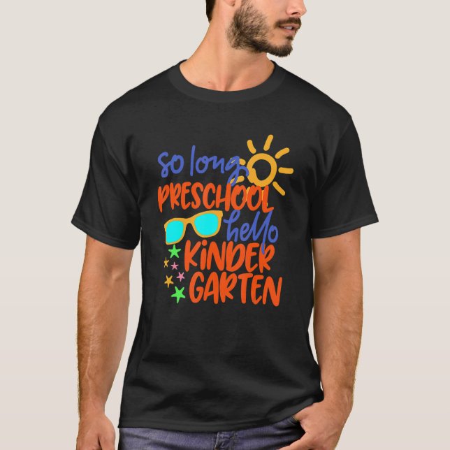 T-shirt So Long maternelle Grade Bonjour maternelle Enseig (Devant)
