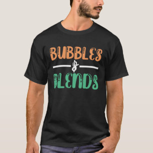 T-shirt Soap Making Bubbles Et Mélange Soap Maker Loap Soa