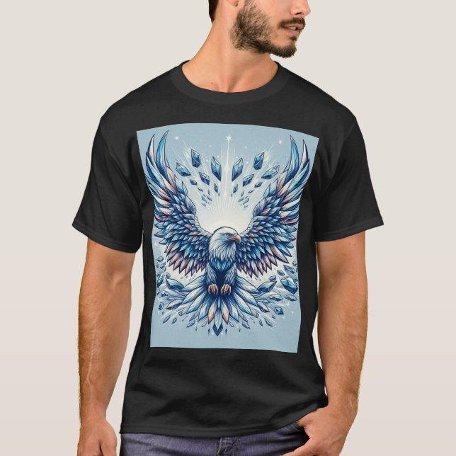 T-shirt "Soar de cristal" (Devant)