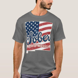 T-shirt Sober Au Nouveau-Mexique Vintage