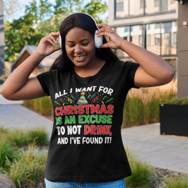 T-shirt Sober noël femmes