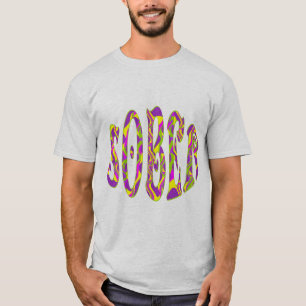 T-shirt SOBER Retro 60's Art Psychedelic