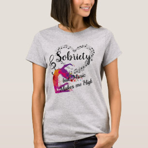 T-shirt Sobriété et musique