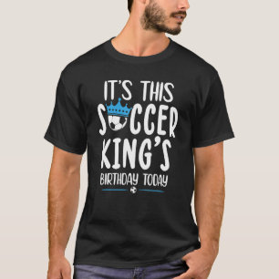 T-shirt Soccer Anniversaire Graphisme Garçons Hommes Enfan