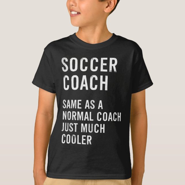 T-shirt Soccer Coach Definition Funny  (Devant)