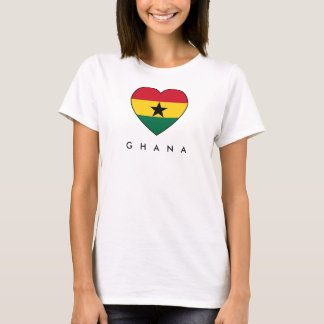 T-shirt Soccer de Ghana Heart super bien Shirt