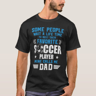 T-shirt Soccer Des Gens Attendent Le Mien M'Appelle Équipe