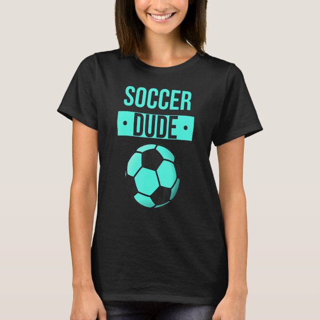 T-shirt Soccer Dude Sports (Devant)