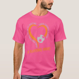 T-shirt Soccer I'm Raising Mine Joueurs favoris Équipe Jou