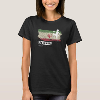 T-shirt Soccer Iran Drapeau Football Femmes Football Fille