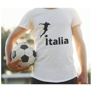 T-shirt Soccer Italie, personnalisable