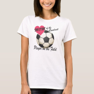 T-shirt Soccer Maman Joueur le plus froid