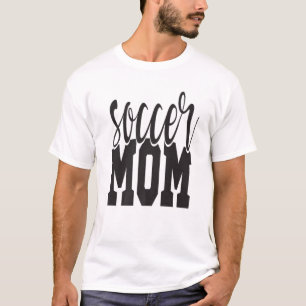 T-shirt Soccer Maman Mère Famille Sports
