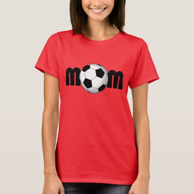 T-shirt Soccer Maman Tee (Devant)