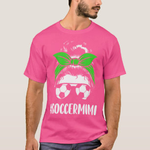 T-shirt Soccer Mimi Funny Soccer Grandma Granny