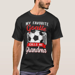 T-shirt Soccer Mon gardien favori m'appelle Grand-mère Foo