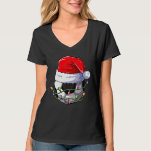 T-shirt Soccer Noël Garçon Vêtements Père Noël Sport Homme