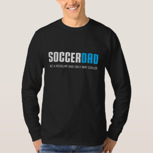 T-shirt Soccer Papa Drôle Mignonne Fête des pères Cadeau