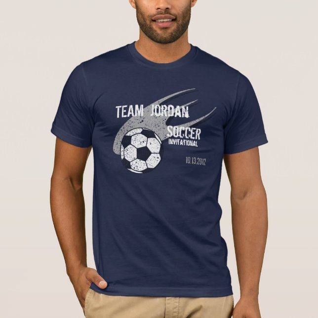 T-shirt Soccer personnalisable (Devant)