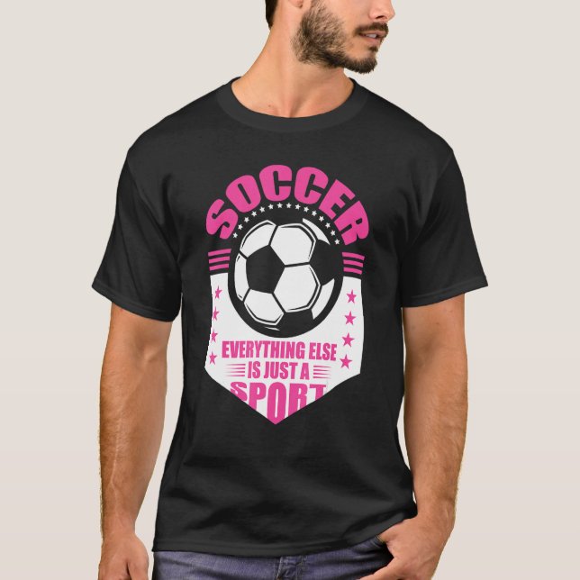 T-shirt Soccer Players Soccer Team Graphic Women Girls Soc (Devant)