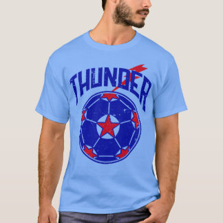 T-shirt Soccer Vintage de San Antonio Thunder 1975