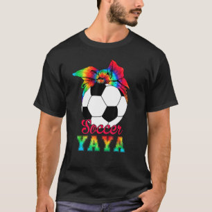 T-shirt Soccer Yaya Tie Dye Football Fête des Mères 1
