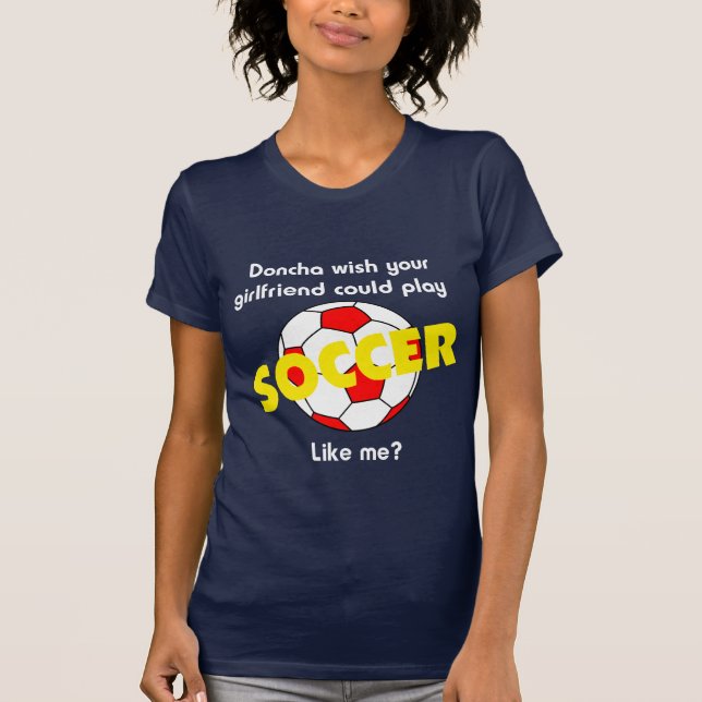T-shirt SoccerChick Doncha (Devant)