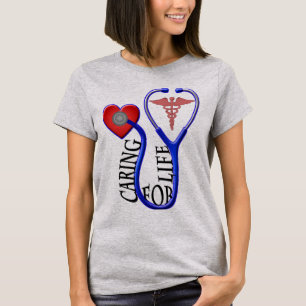 T-shirt S'occuper de l'infirmière de la vie