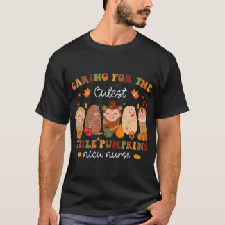 T-shirt S'occuper Des Citrouilles Les Plus Mignonnes Infir