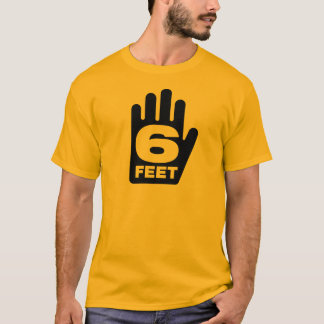 T-shirt social "6 pieds" - GRAND GRAPHIQUE