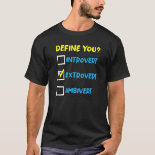 T-shirt Social Extroverted Personality Extrovert 3