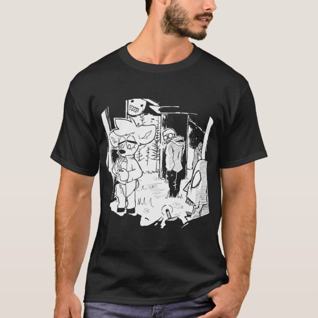 T-shirt Social Smokers boy family (Devant)