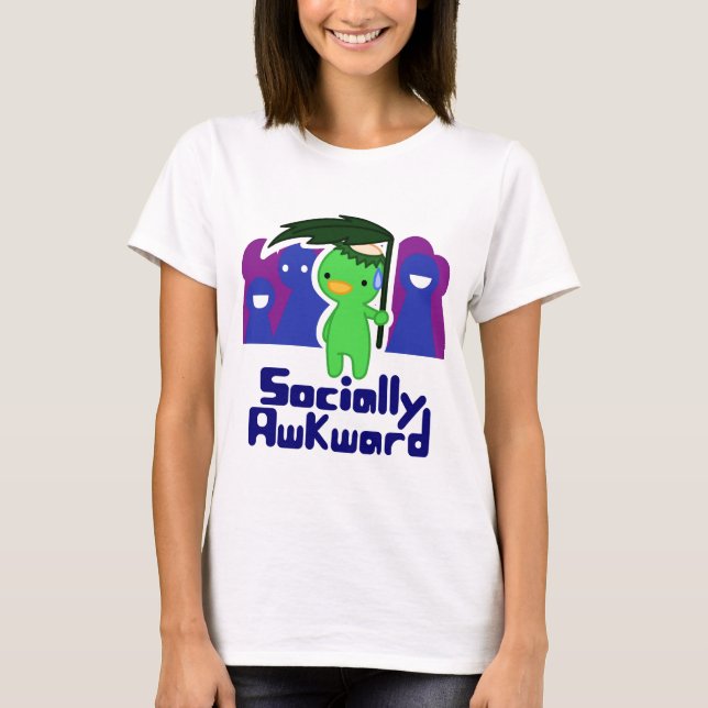 T-shirt Socialement maladroit (Devant)