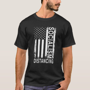 T-shirt Socialisme Distante Anti-Socialisme Diste Socialis
