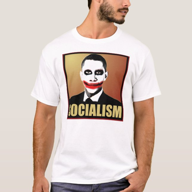 T-shirt Socialisme d'Obama de joker (Devant)
