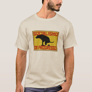 T-SHIRT SOCIALISMO EM PROGRESSO