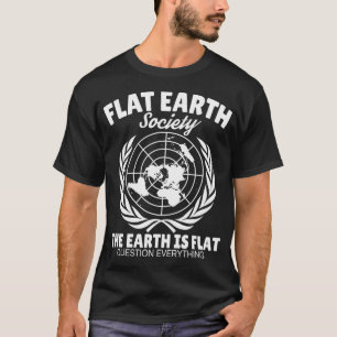 T-shirt Société de la Terre Plate