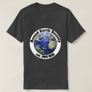 T-shirt société de la terre ronde