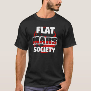 T-shirt Société de Mars plat Théorie de la conspiration Es