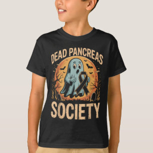 T-shirt Société des ancêtres morts Halloween Ghost Diabete