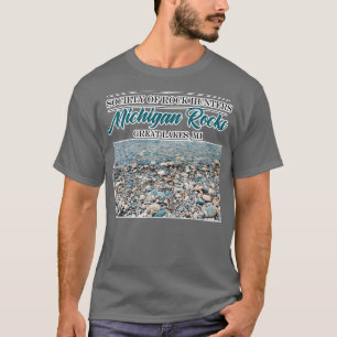 T-shirt Société Des Chasseurs De Roches Michigan Rocks