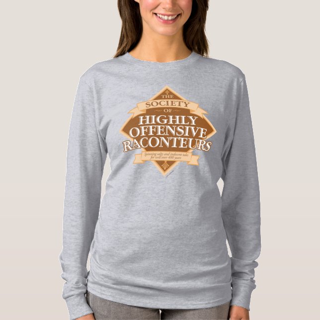 T-shirt Société des Raconteurs hautement offensifs (Devant)