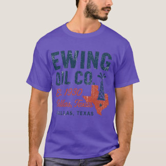 T-SHIRT SOCIÉTÉ PÉTROLIÈRE EWING