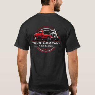T-shirt Société professionnelle de remorquage, service de 