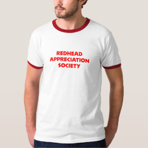 T-shirt Société rousse d'appréciation